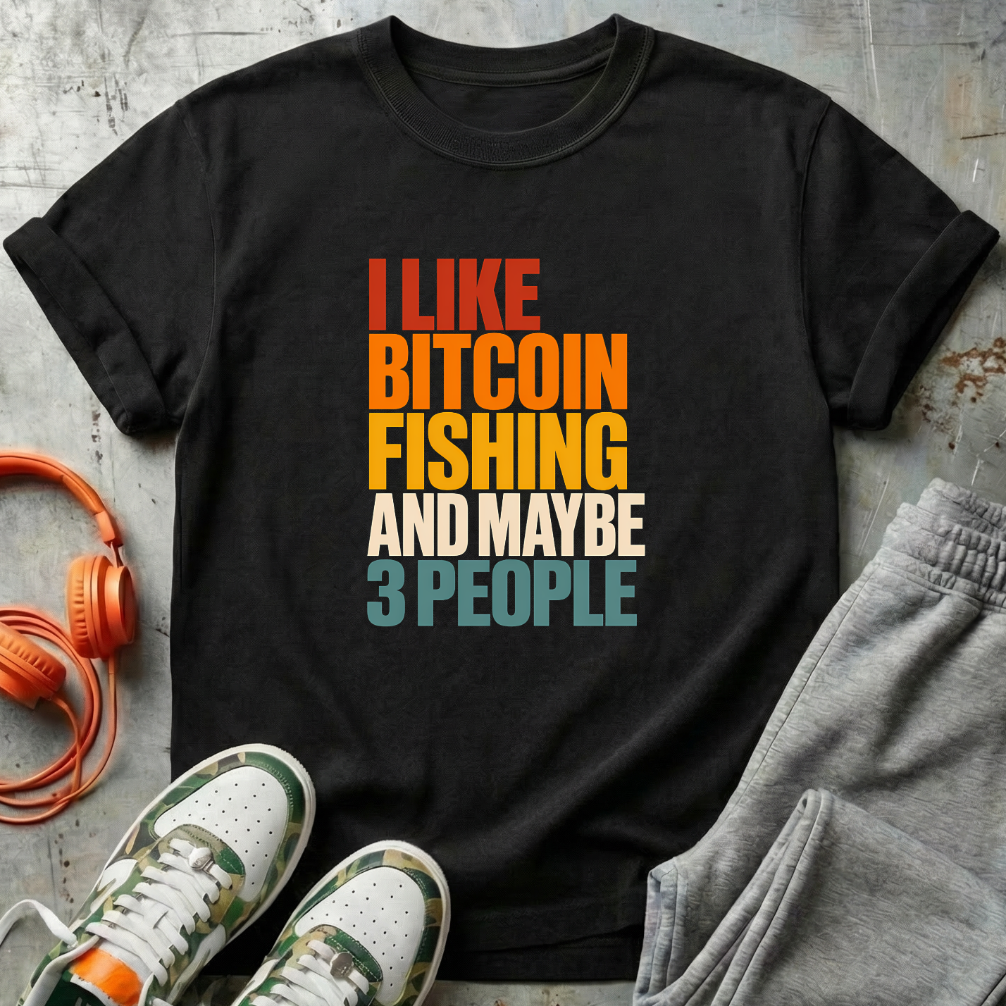 I Like Bitcoin, Fishing and Maybe 3 People