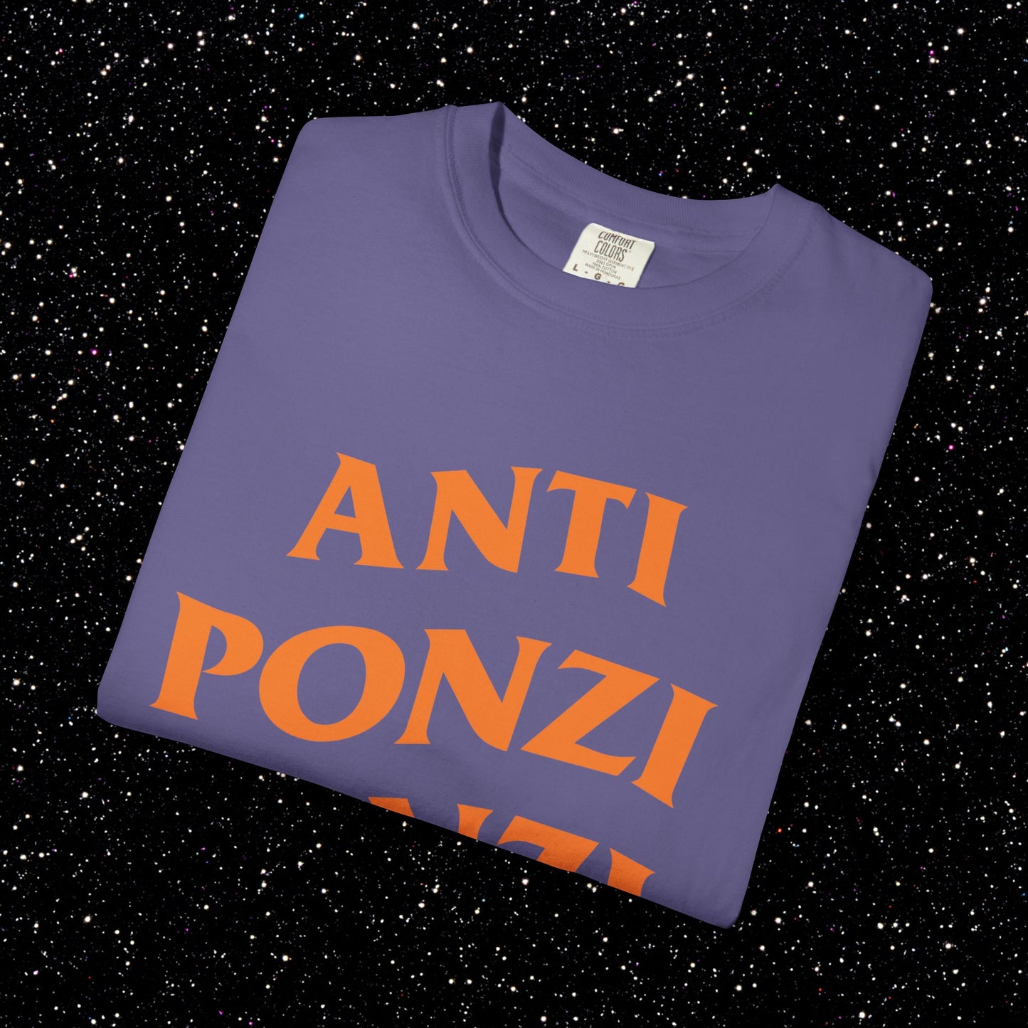 Anti Ponzi Ponzi Club Bitcoin Tee