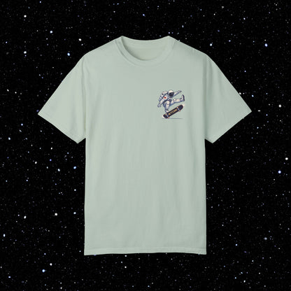 Bitcoin Off The Rails - Backprint Comfort Colors T-Shirt