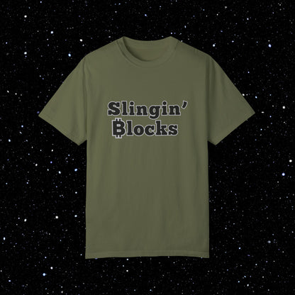 Slingin' Blocks - Comfort Colors BTC Shirt