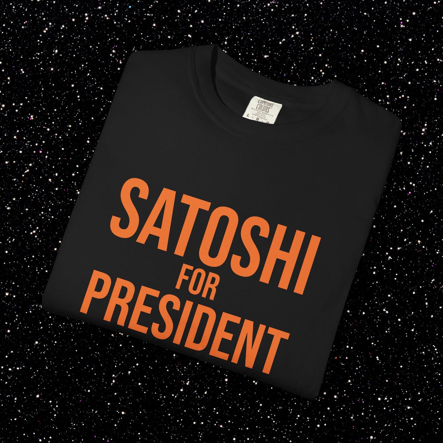 Satoshi for President Bitcoin Tee