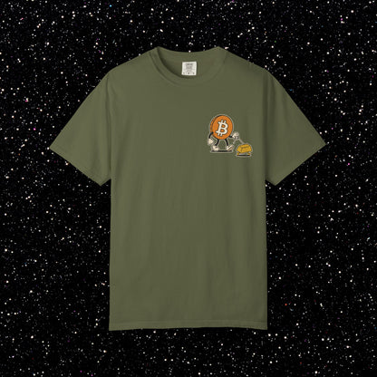Pet Rock Bitcoin Backprint Tee