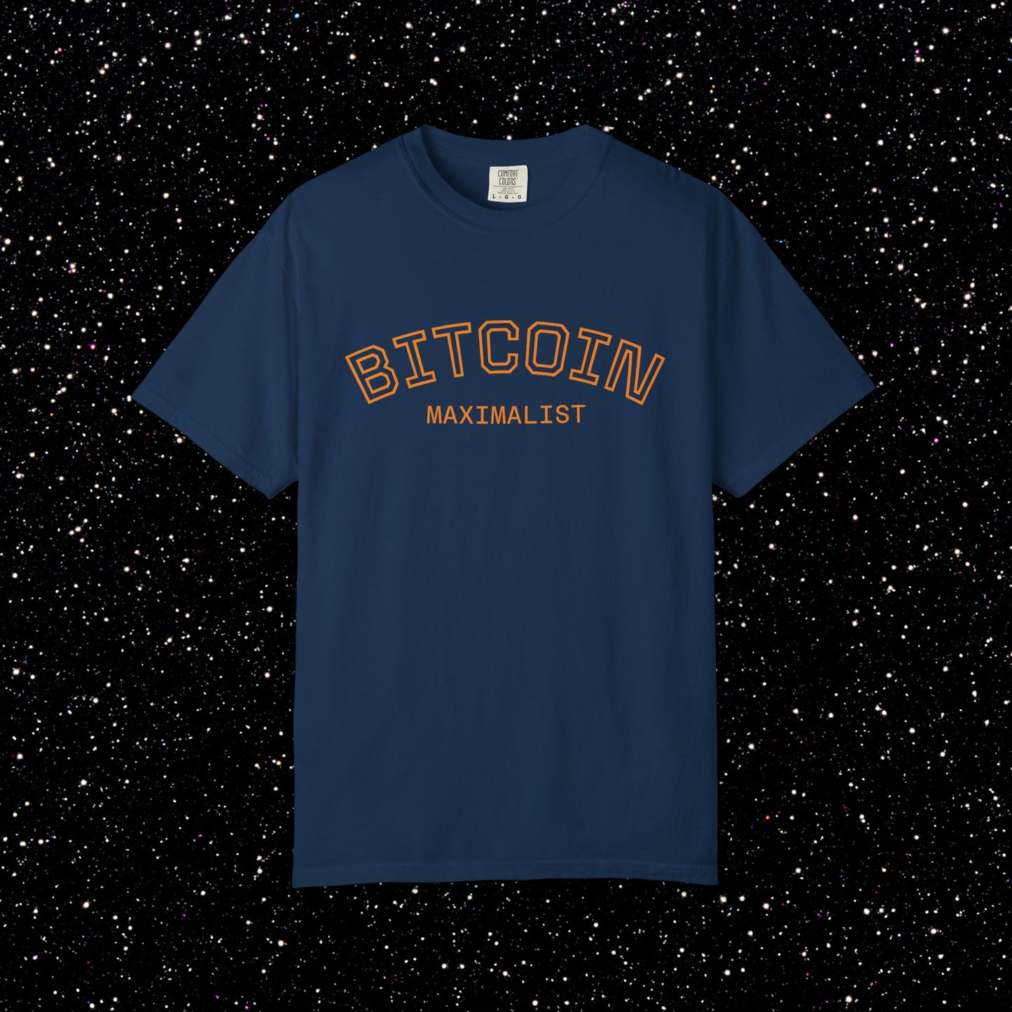 Bitcoin Maximalist College Tee