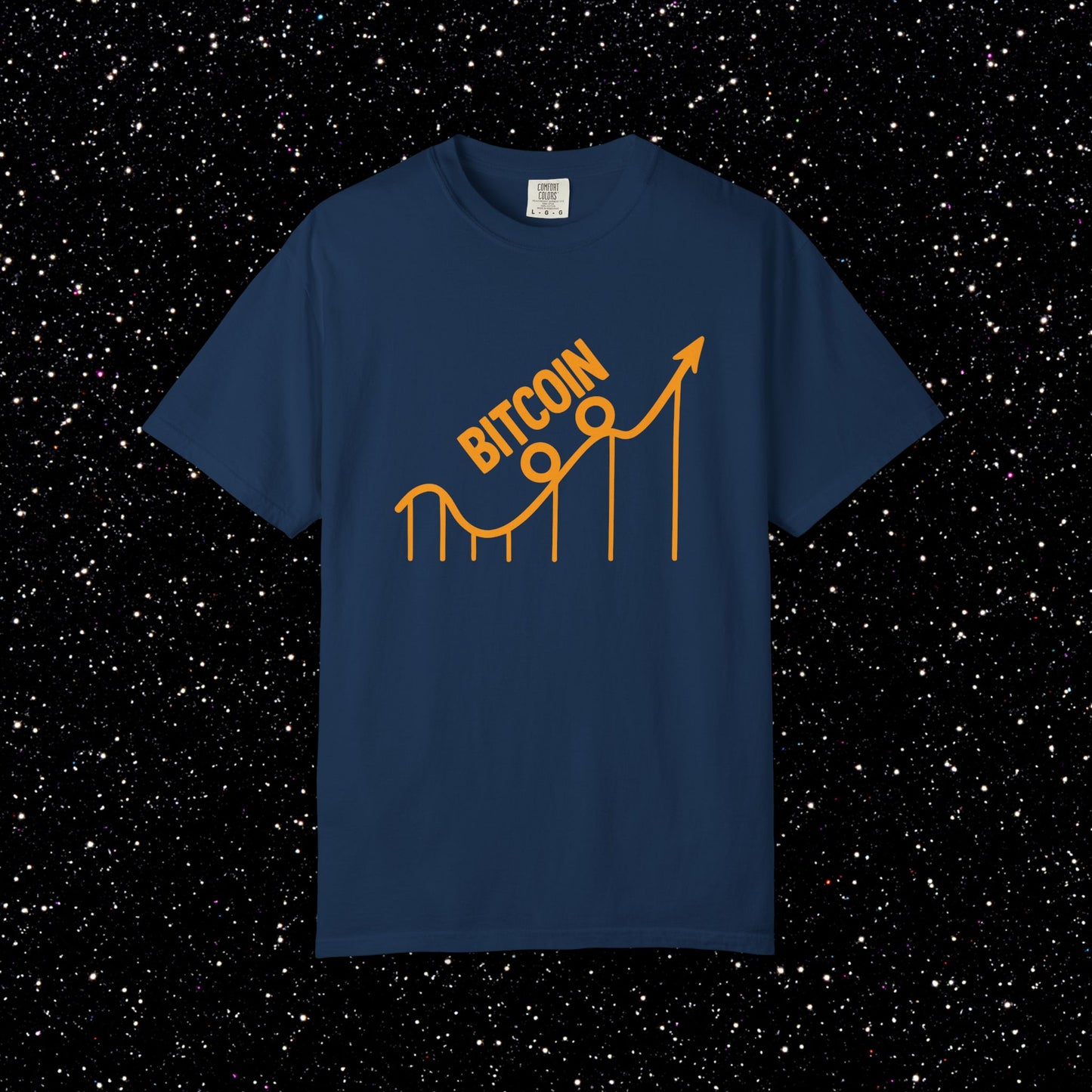 Bitcoin Rollercoaster Ascension Tee