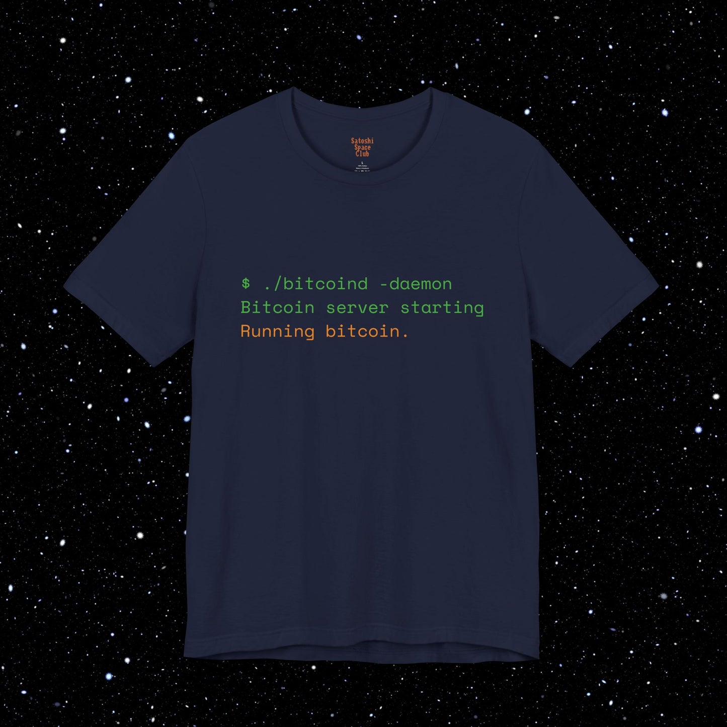 Running Bitcoin Tee Shirt