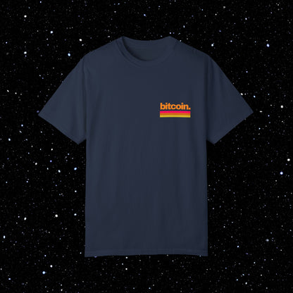 Minimal Bitcoin Comfort Colors Tee Shirt