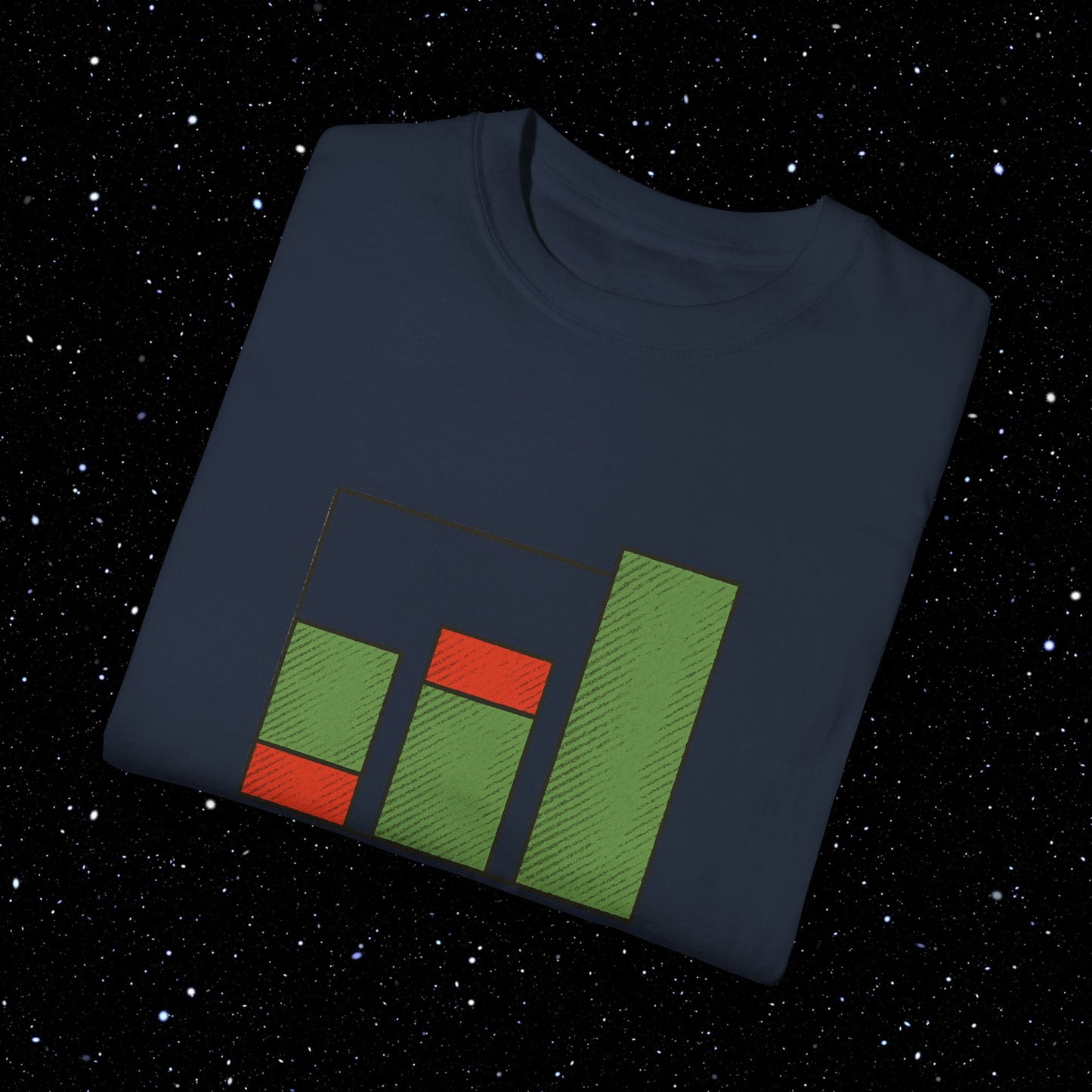 Long, Short, HODL - Bitcoin Comfort Colors Tee Shirt