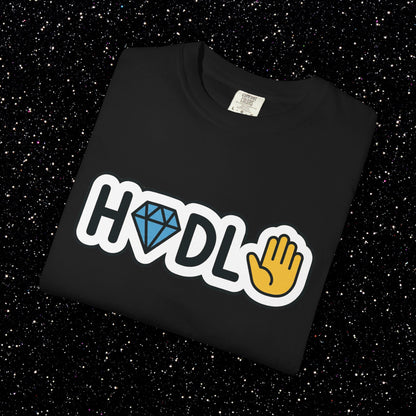 HODL Crypto Diamond Emoji T-Shirt