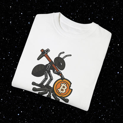 Bitcoin Ant Miner Comfort Colors Tee Shirt