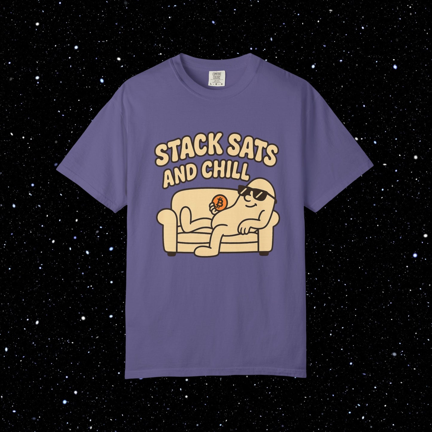 Stack Sats And Chill - Bitcoin Tee