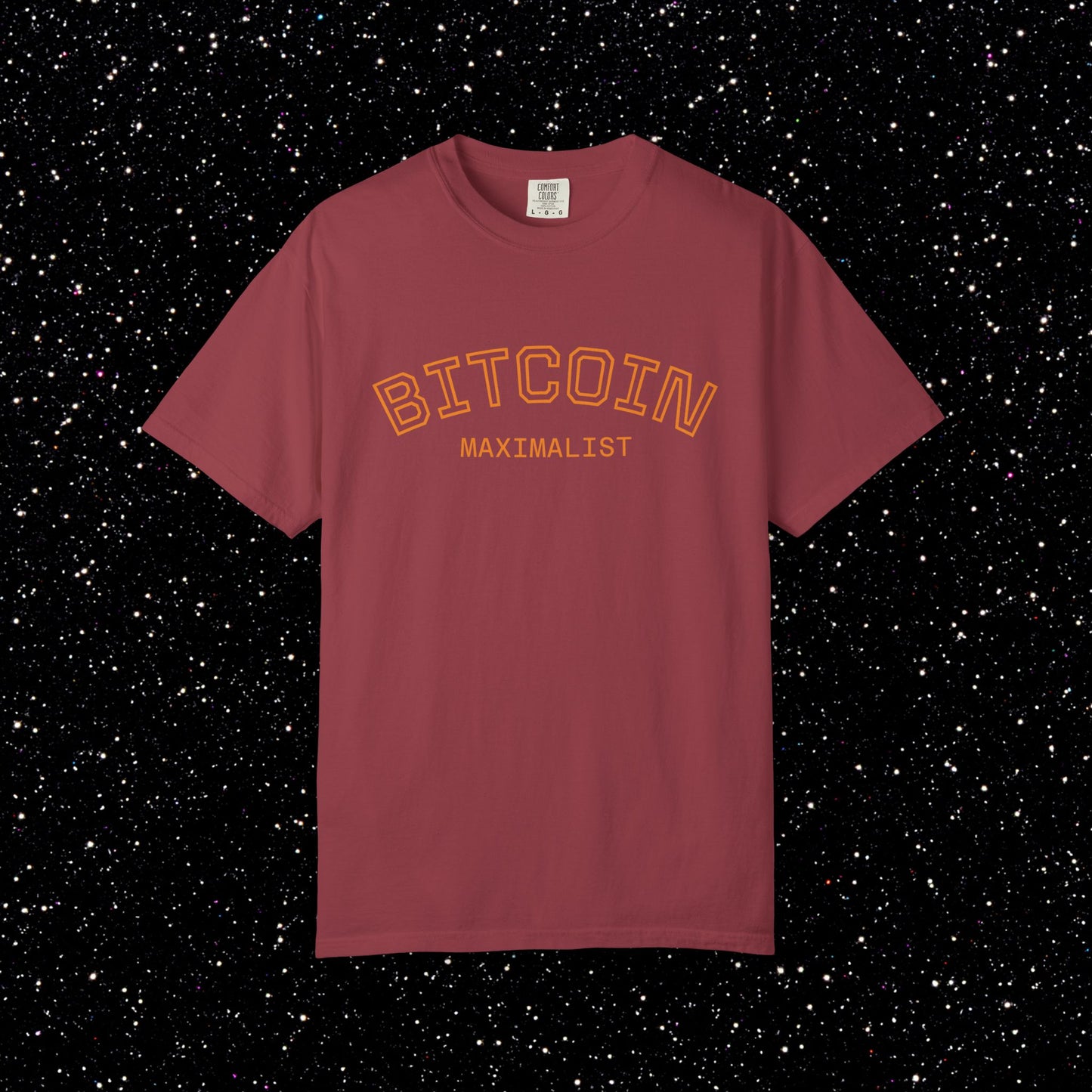 Bitcoin Maximalist College Tee