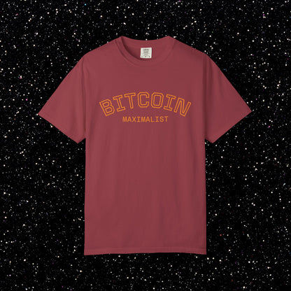 Bitcoin Maximalist College Tee