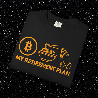 Ramen Retirement Plan Bitcoin Tee