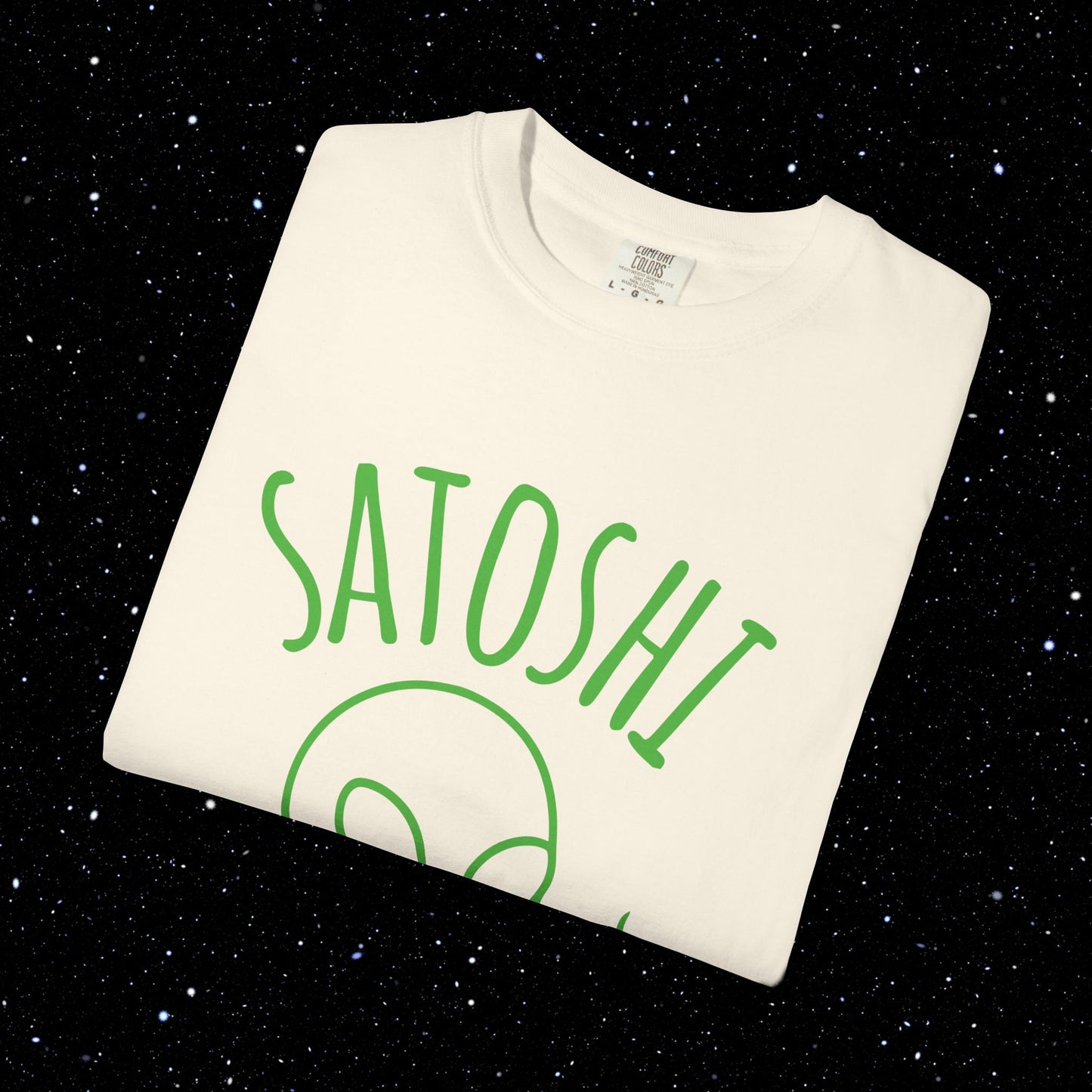 Satoshi Space Club – Alien Line Art Tee