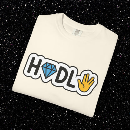 Live Long and HODL Bitcoin Emoji Tee