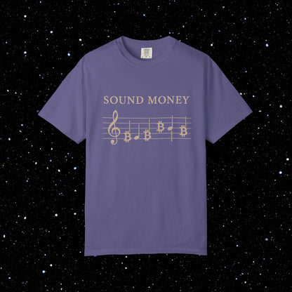 Sound Money Sheet Music Bitcoin Tee