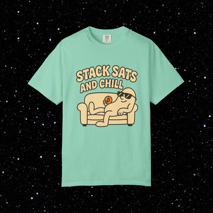 Stack Sats And Chill - Bitcoin Tee