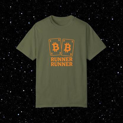 Runner Runner Bitcoin Comfort Colors Tee Shirt