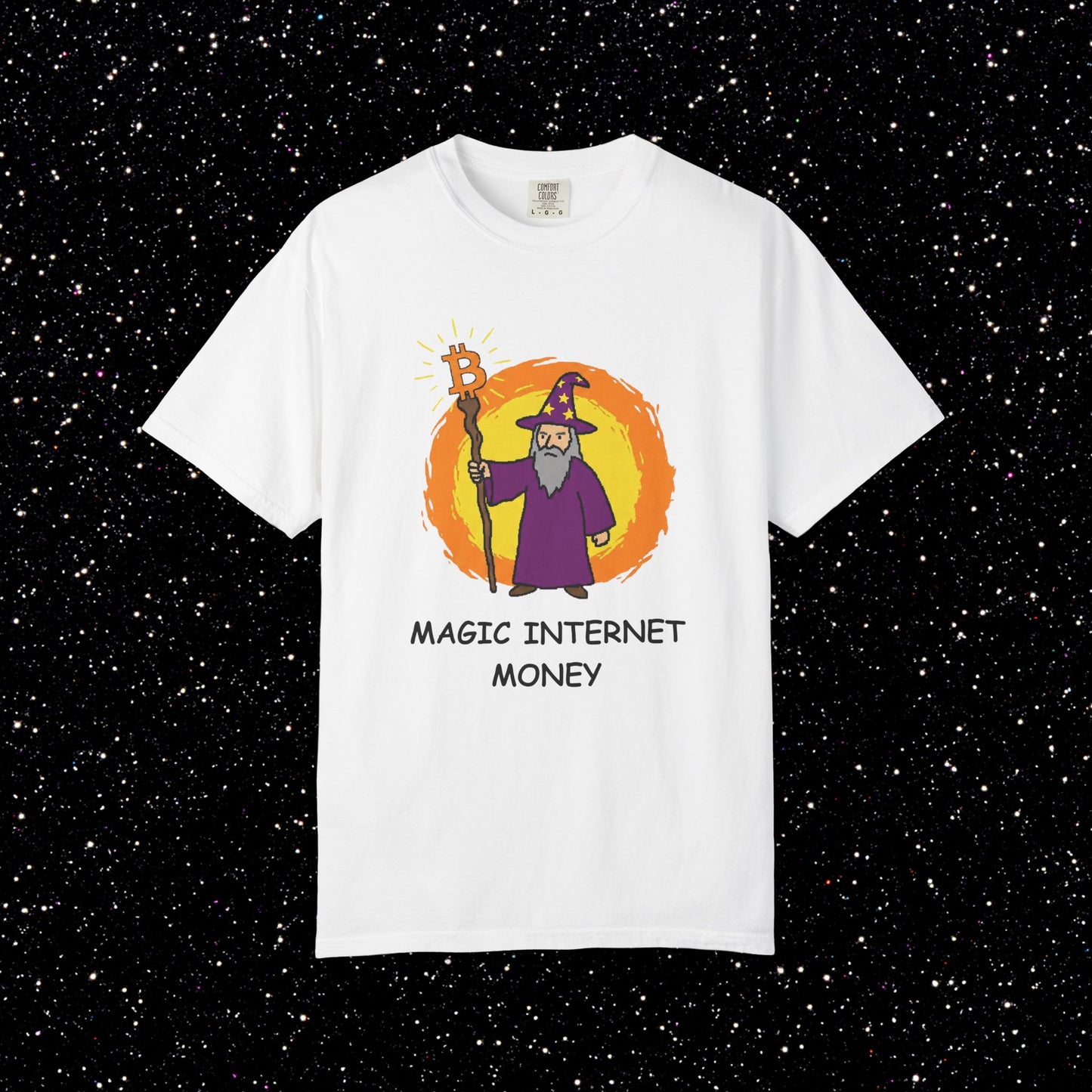 Magic Internet Money Bitcoin Wizard Tee