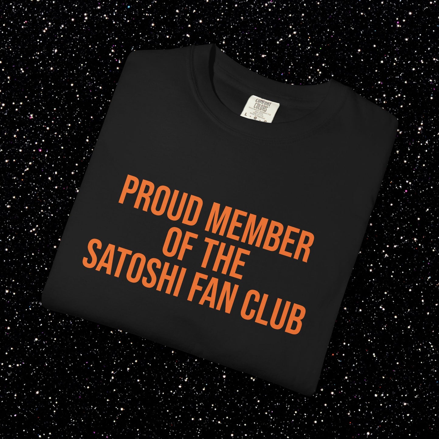 Proud Member of the Satoshi Fan Club Bitcoin Tee