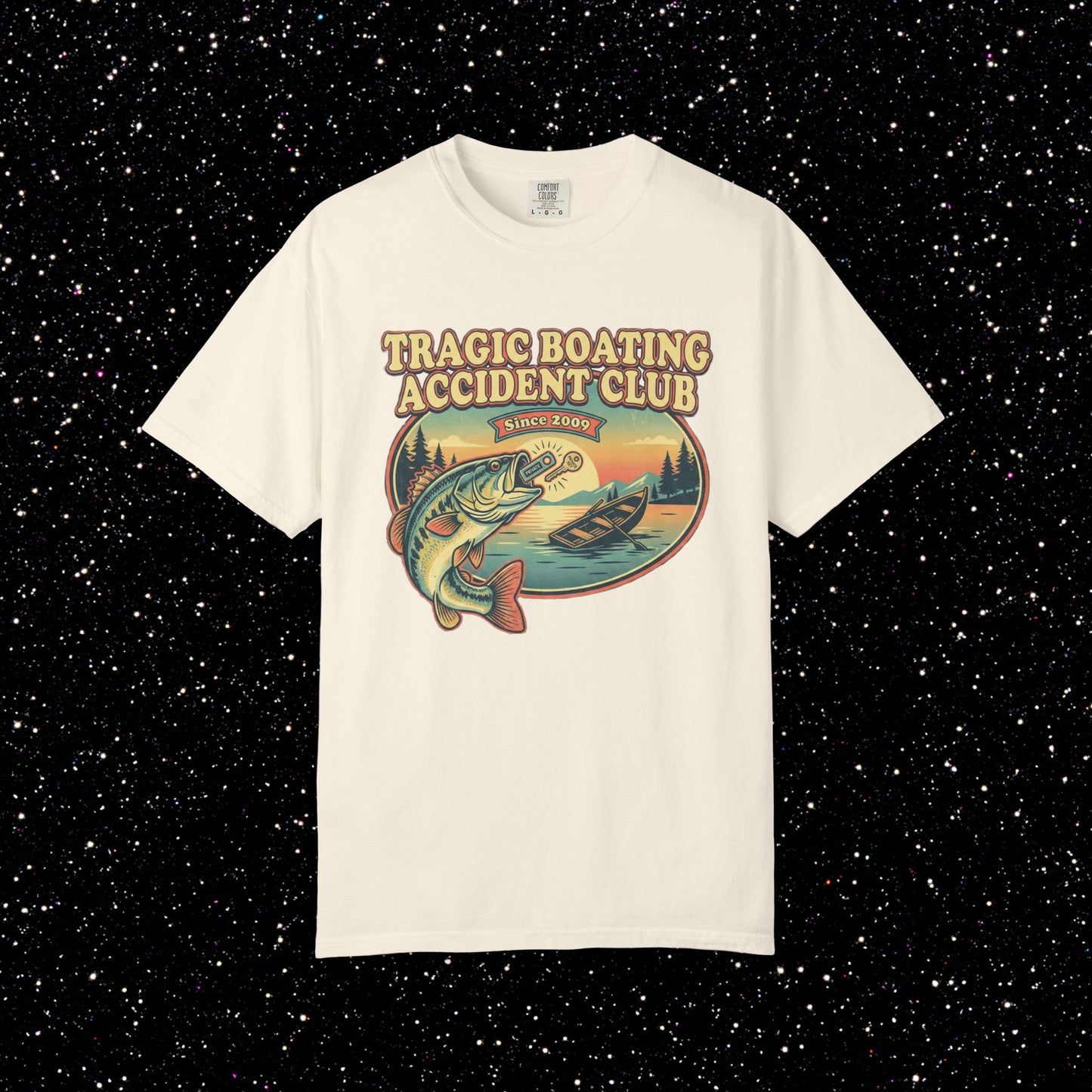 Tragic Boating Accident Club Shirt | Bitcoin Since 2009 Retro Opsec Tee