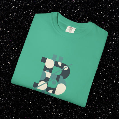 Geometric Bitcoin Architecture Tee