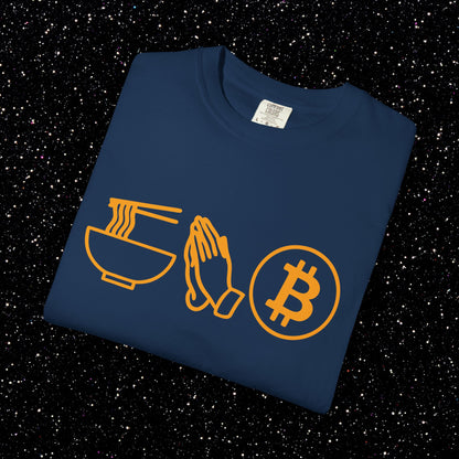 Eat Pray Bitcoin Tee