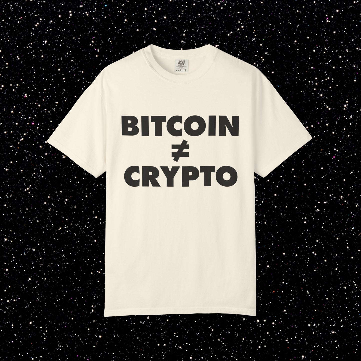 Bitcoin ≠ Crypto Tee