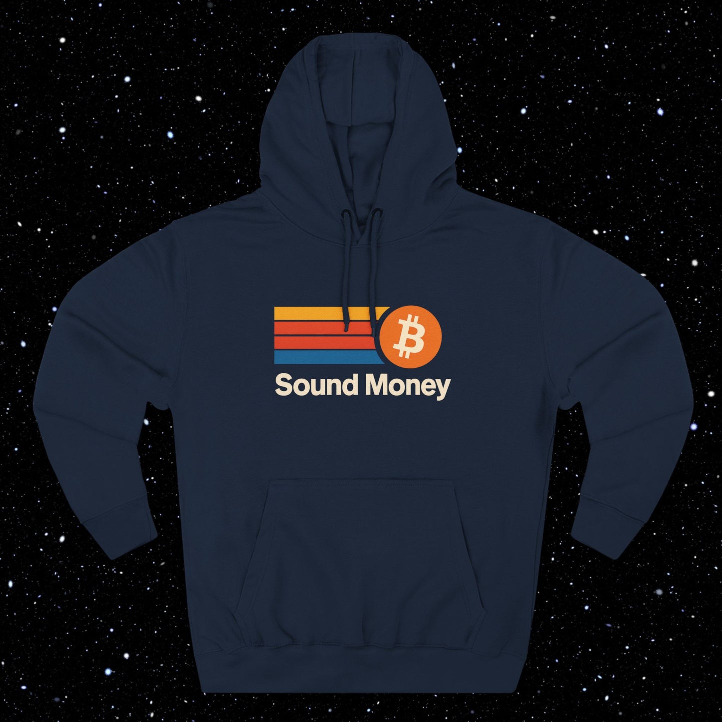 Bitcoin Sound Money Fleece Hoodie