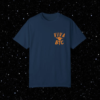 VIVA BTC Lightning Rod - Comfort Colors Bitcoin Shirt