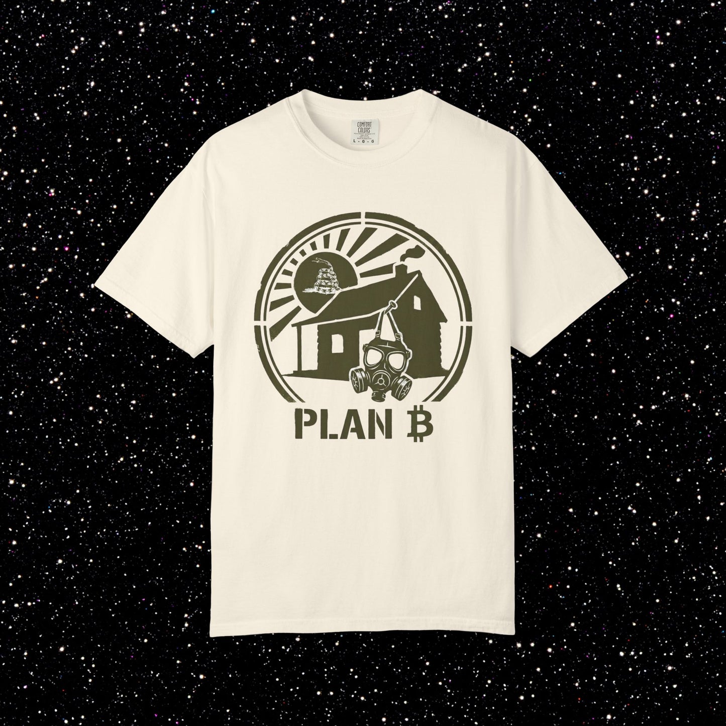 PLAN ₿ Shirt | Bitcoin Plan B Survival Graphic Tee