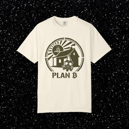 PLAN ₿ Shirt | Bitcoin Plan B Survival Graphic Tee