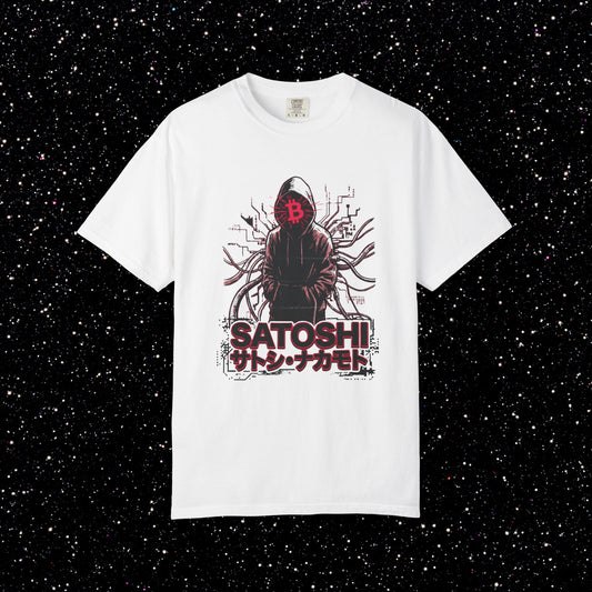Satoshi Ghost In The Machine Bitcoin Tee