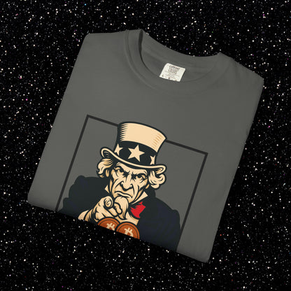 SELF CUSTODY Uncle Sam Bitcoin Tee