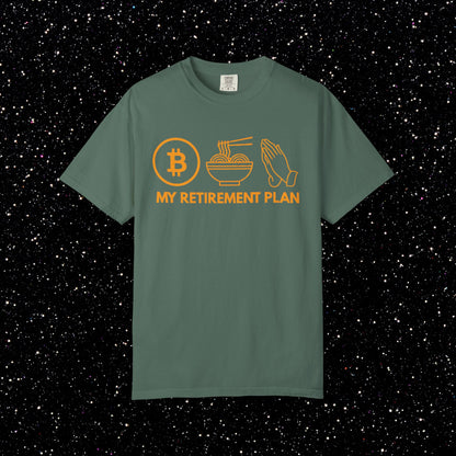 Ramen Retirement Plan Bitcoin Tee