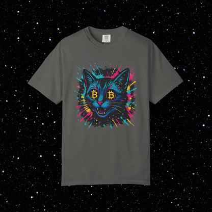 Catoshi Splatter Bitcoin Tee