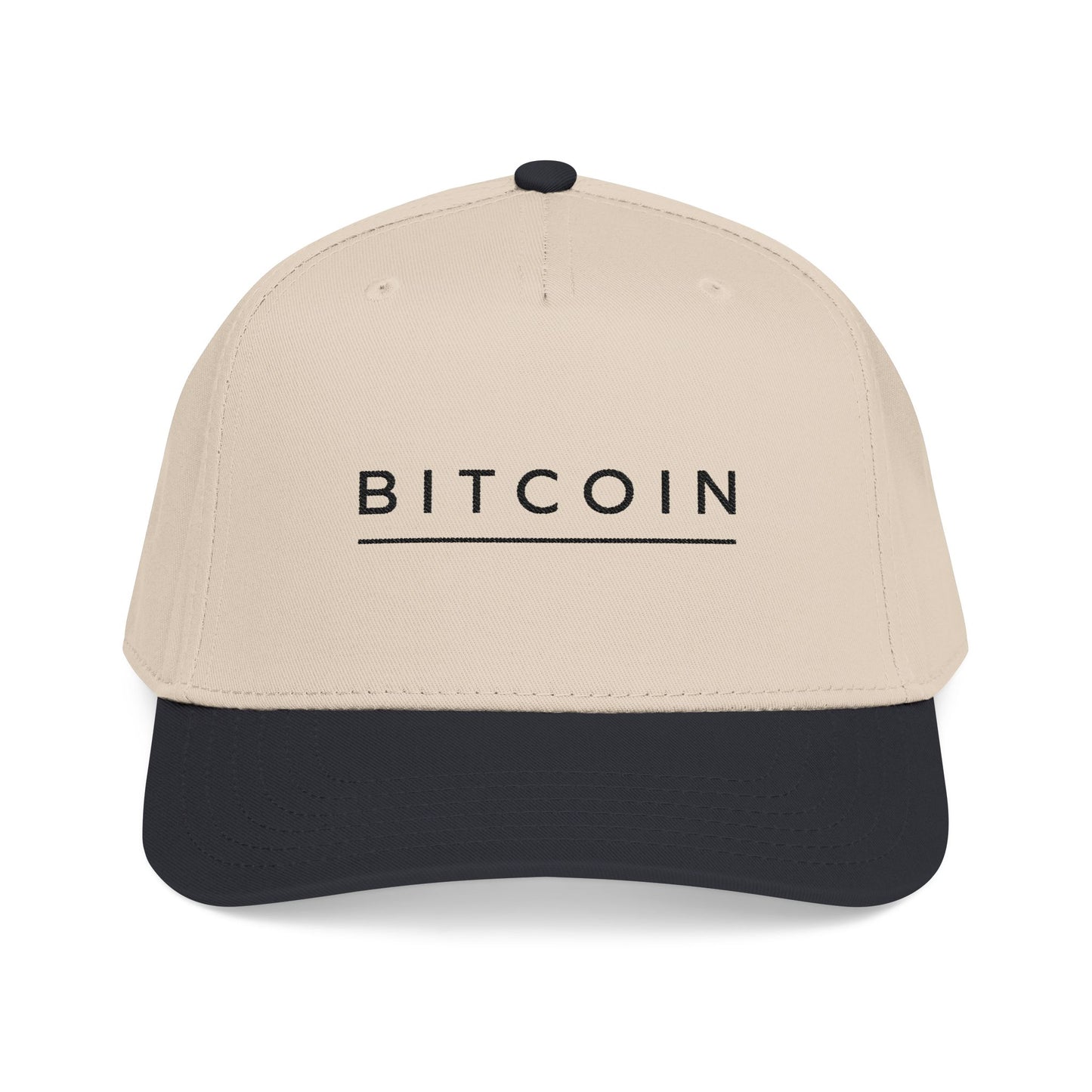Bitcoin Minimalist Embroidered