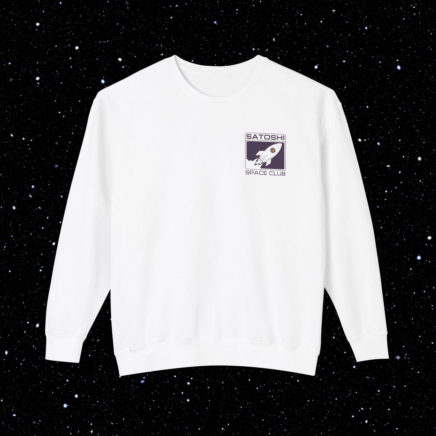 Satoshi Space Club - Blast Off Bitcoin Sweatshirt