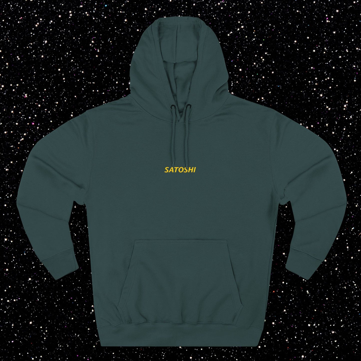 Satoshi Embroidered Ubuntu Fleece Hoodie