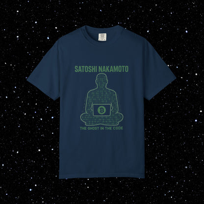 Satoshi Ghost in The Code Tee