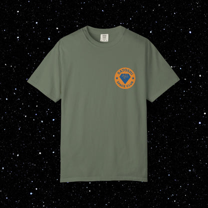 Satoshi Space Club Diamond Hands Back Print Tee