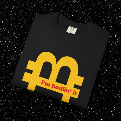 I’m Hodlin’ It Tee – Bitcoin Arches Tee