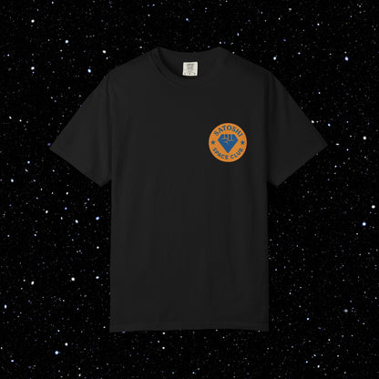 Satoshi Space Club Diamond Hands Back Print Tee