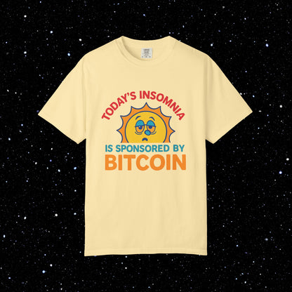 Bitcoin Insomnia Colorful Tee