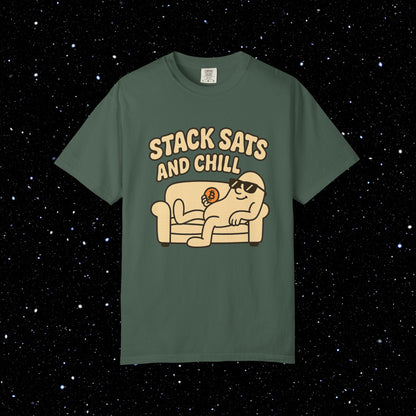Stack Sats And Chill - Bitcoin Tee