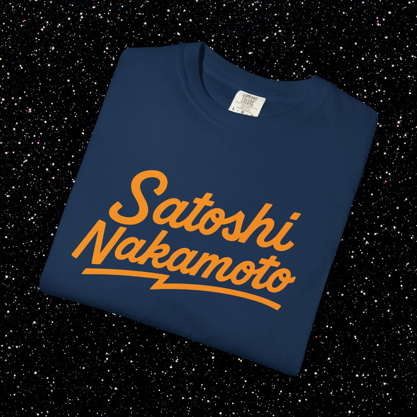 Satoshi Nakamoto Lightning Script Tee