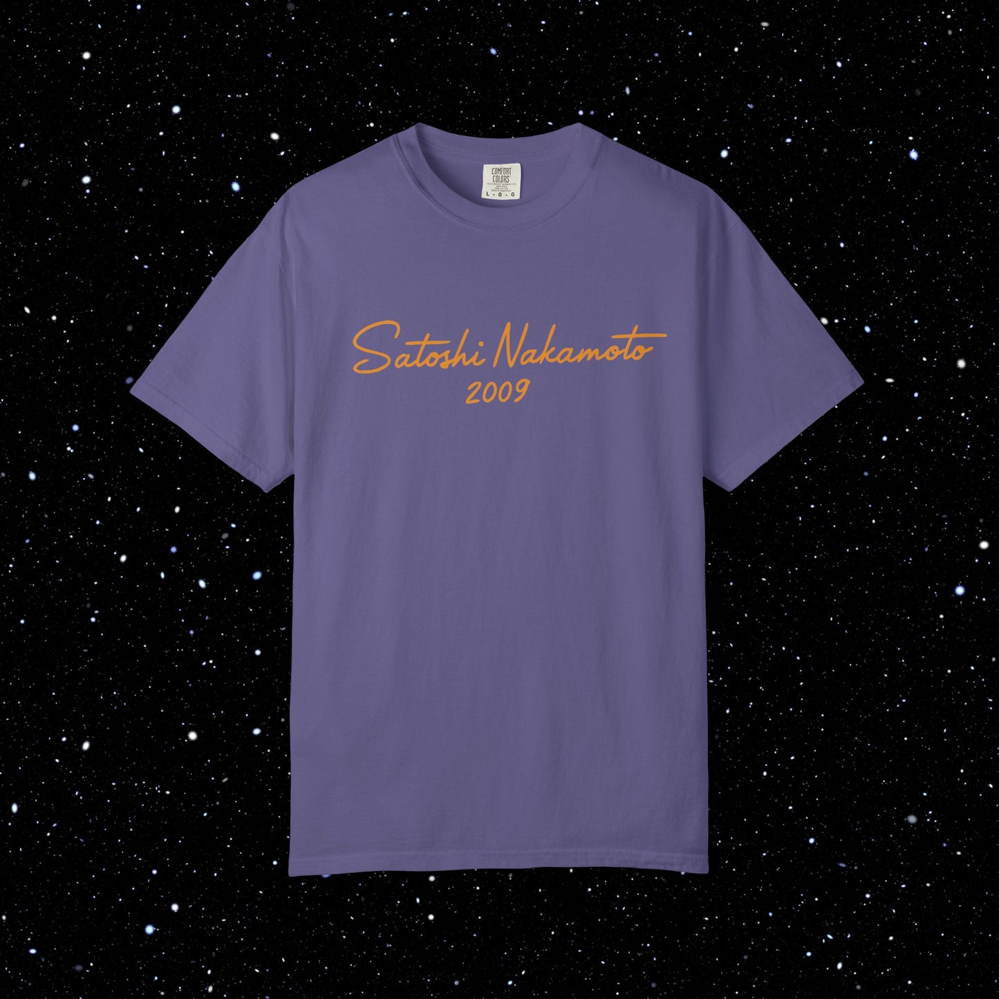 Satoshi Nakamoto 2009 Tee