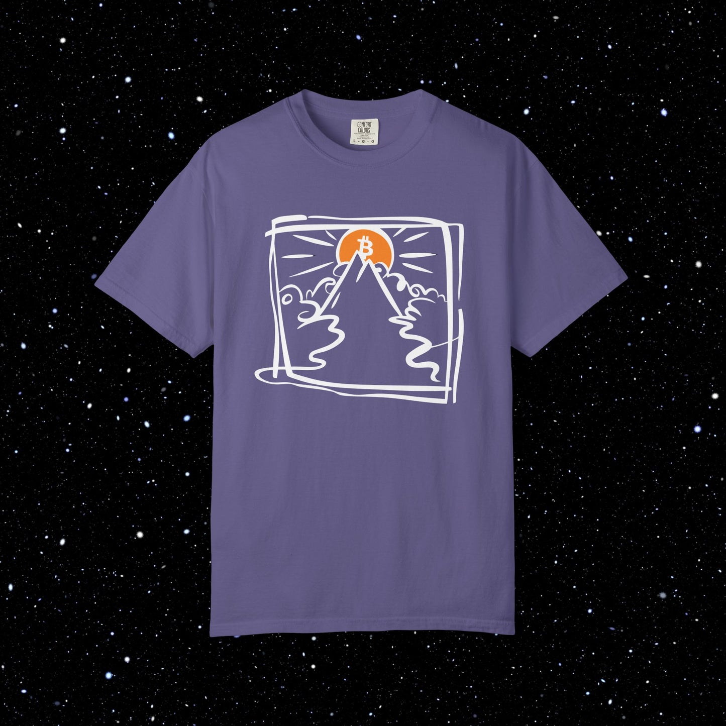 Sunrise Doodle Bitcoin Tee