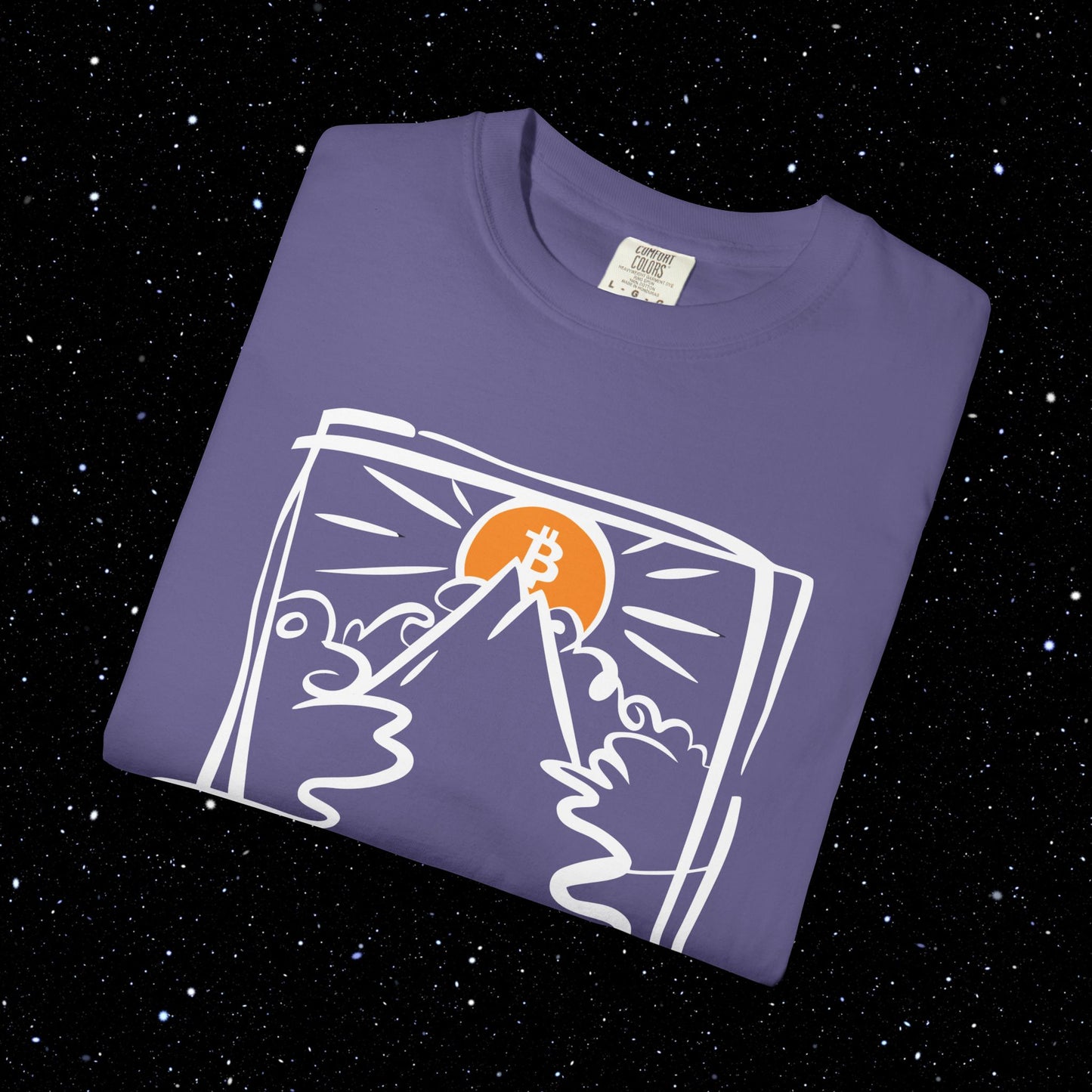 Sunrise Doodle Bitcoin Tee