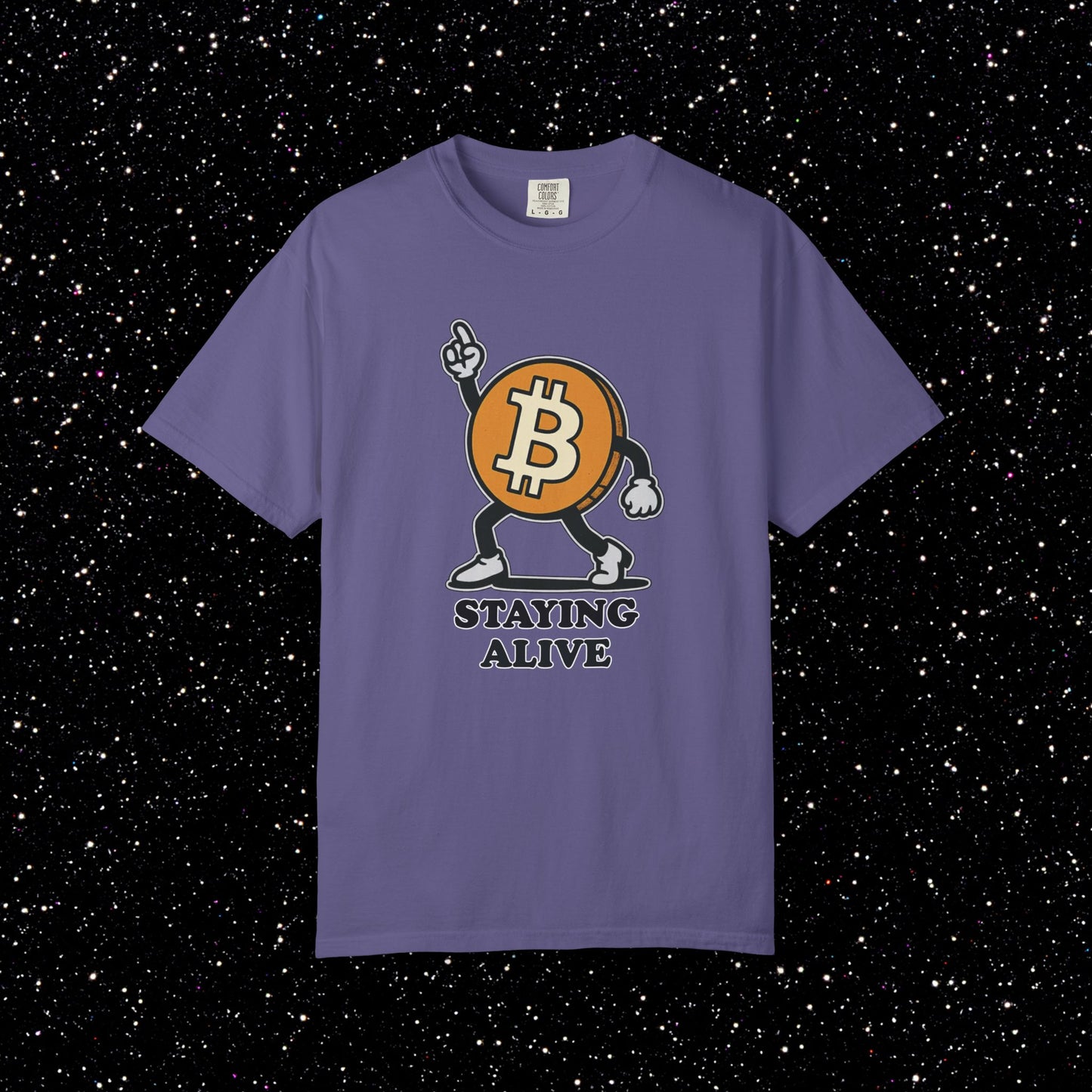 Bitcoin Staying Alive T-Shirt
